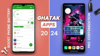 8 Powerful GHATAK Android Apps 🔥 You Didn't Know | Best Android Apps 2024