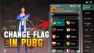 How To Change Flag In PUBG / Change Pubg Flag