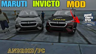 MARUTI INVICTO MOD FOR GTA SA ANDROID&PC|