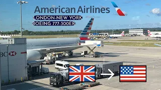 American Airlines Boeing 777-300ER | LHR-JFK | Economy