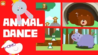 Animal Dance ♫ | Animal Movement Song | Wormhole Learning