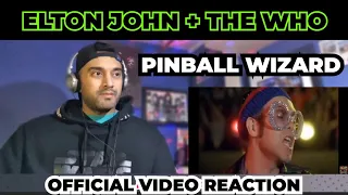 Elton John + The Who - Pinball Wizard - FIRST TIME REACTION