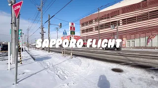 SUB) Cabin Crew 🇯🇵 Vlog | What crew do after meal service | New year countdown for twice