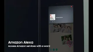 Use Alexa on the Family Hub™ | Samsung