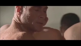 Van Damme &  Adewale Akinnuoye sexy Shower