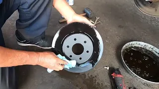 How to Replace the Front Brake Pads & Rotors on a 2012 Nissan Frontier!