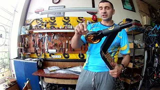 Из коробки трюковый самокат Hipe H3 Black/Gold, видео обзор от магазина VeloViva, Киев