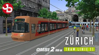 OMSI 2 Add-on Zurich Tram Line 11 | FIRST LOOK