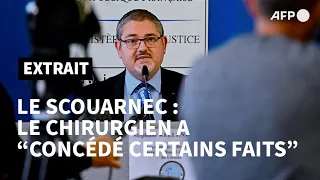 Affaire Le Scouarnec: le chirurgien "a fini par concéder certains faits" | AFP Extrait