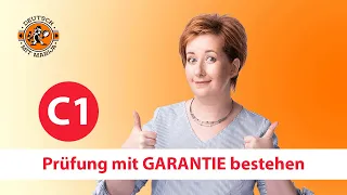 C1 Prüfung mit GARANTIE bestehen??? | Deutsch mit Marija