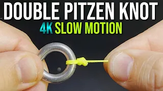 How to Tie a DOUBLE PITZEN KNOT! | "Knot Easy!" Series | Fishing Knot Tutorial