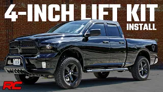 Installing 2012-2014 Ram 1500 4-inch Suspension Lift Kit by Rough Country