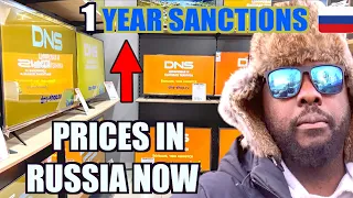 LIFE IN RUSSIA 1 YEAR AFTER SANCTIONS |  DNS Computer Store Moscow @RunetTimes