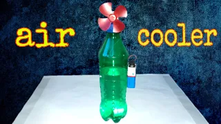How To Make Air Cooler With Fan, 6th Class Science Project Easy