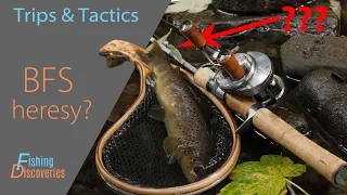 Catching Trout on Soft Plastics: Are Soft Stickbait Worms BFS Heresy?