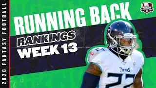 2020 Fantasy Football Rankings - Top 30 Running Backs in Fantasy Football - Week 13