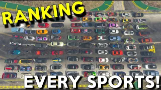 RANKING EVERY SPORTS CAR! GTA Online