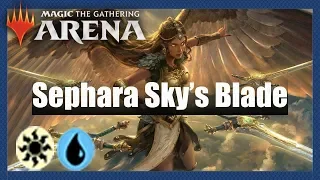 MTG Arena Sephara Sky's Blade (Azorius Midrange)| M20 Standard Deck