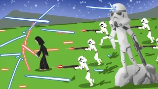 Stick War Legacy but a STAR WARS Mod!  Sith vs Jedi and Storm Trooper Invasion!