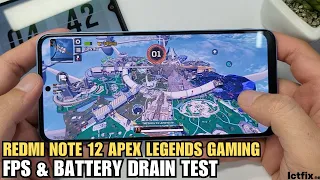 Xiaomi Redmi Note 12 Apex Legends Mobile Gaming test | Snapdragon 685, 120Hz Display