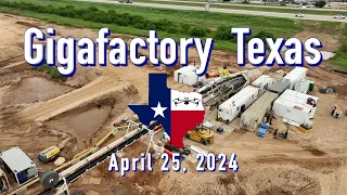 "Active West Side"  Tesla Gigafactory Texas  4/25/2024  9:48AM