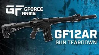 GForce Arms - GF12AR Semi-Automatic Shotgun Firearm Teardown