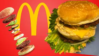 ПОВТОРЯЕМ МЕНЮ McDonald’s - БИГМАК / биг мак дома