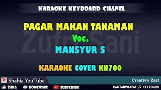 PAGAR MAKAN TANAMAN REMIX   MANSYUR S KARAOKE KN7000