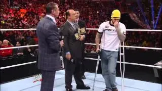 CM Punk, Vince McMahon, Paul Heyman & Doctor's Diagnosis Segment  WWE Raw 12_31_12 Full Show