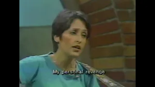 Joan Baez, "Mi Venganza Personal", unidentified TV show, c. 1984