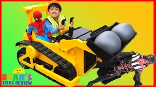 BullDozer CAT Power Wheels Ride On Car Kids Construction Vehicle