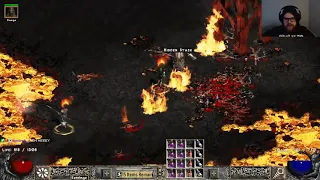 Project Diablo 2 (PD2) - Death's Fathom #2 Find & Slam - Sorc Solo Self Found day 24