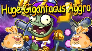 FINALLY Found A Huge Gigantacus Aggro Deck ▌PvZ Heroes