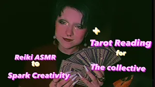 Reiki ASMR for Creative Energy + Tarot Reading - soft spoken/whispered