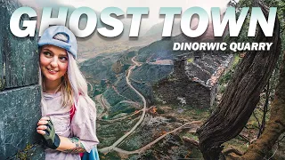 DINORWIC QUARRY NORTH WALES - 3 MUST-SEE SPOTS in the MOUNTAIN GHOST TOWN! (Snowdonia)