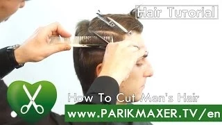 How To Cut Men`s Hair parikmaxer tv english version