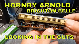 Hornby Arnold Brighton Belle - looking at the guts.