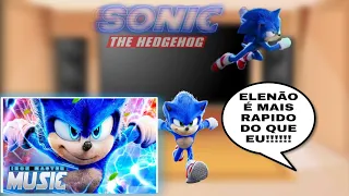 liga da justiça + ben 10 é super choque reage ao rap do Sonic