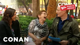Conan Tries Out His Spanish-Language Jokes | CONAN on TBS