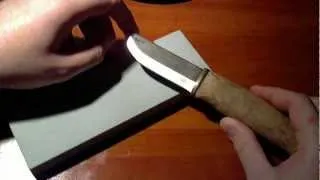 Заточка ножей скандинавского типа. Scandi sharpening