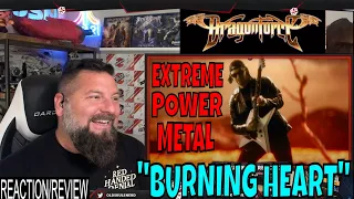 DRAGONFORCE - Burning Heart (Official Video) OLDSKULENERD REACTION |