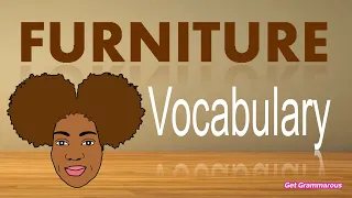 FURNITURE | English Vocabulary | Types of Furniture | Names of Furniture