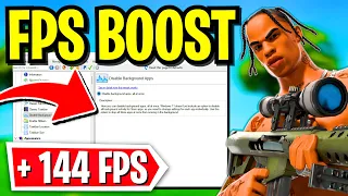 How To BOOST FPS in Season 8! 🔧 (Fortnite MAX FPS Boost & Less Input Delay on Windows PC)