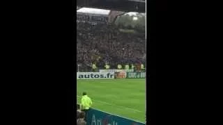 FC Nantes - Paris SG 03/05/15 - Charge des CRS contre les Ultras en tribune Erdre