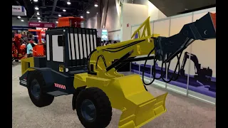 Mining Machine in Augmented Reality, Minexpo 2021