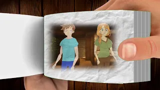 Alex and Steve | Minecraft Anime FlipBook Animation (episode 15)