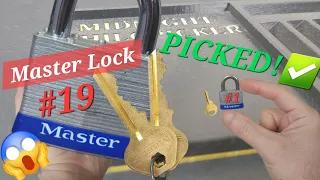 [50] Master Lock 19 Picked!