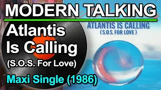 Modern Talking - Atlantis Is Calling (S.O.S. For Love) Maxi Single (1986) ITALO DISCO ♥ VINYL