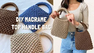 DIY | Macrame bag tutorial | Bolsa de macrame | 마크라메 가방