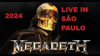 MEGADETH - LIVE SÃO PAULO BRAZIL 18/04/2024 FULL CONCERT